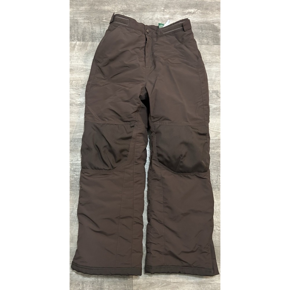 L.L. Bean Kids Brown Size‎ 12 Insulated Snow Ski Pants w/ Adjustable Waist